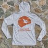 Expedition Surf Shirt Hoodie Gray Back